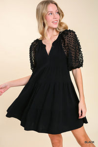 Black Linen Dress